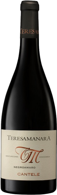 Bottle of Teresa Manara Salice Salentino Rosso Riserva IGP Salento Càntele from Càntele