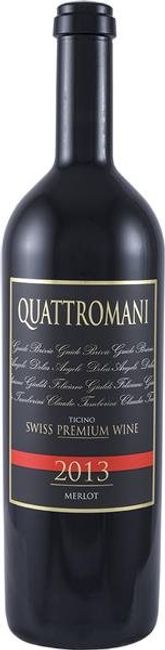 Image of Angelo Delea Quattromani Merlot del Ticino DOC - 75cl - Tessin, Schweiz bei Flaschenpost.ch