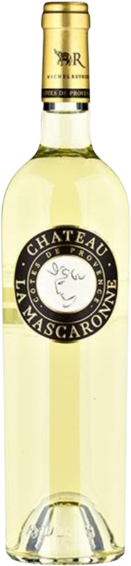 Bottiglia di Château La Mascaronne Blanc AOP di Château La Mascaronne