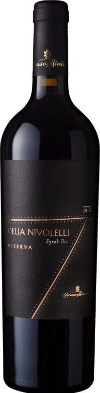Bottle of Delia Nivolelli Syrah Riserva DOC from Caruso e Minini