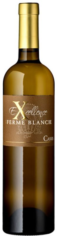 Bottle of Cassis Excellence Blanc from Domaine de la Ferme Blanche