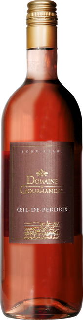 Image of Domaine de Gourmandaz Oeil-de-Perdrix Bonvillars AOC - 75cl, Schweiz bei Flaschenpost.ch