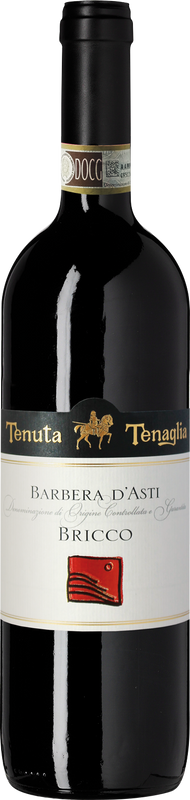 Bottle of Bricco Barbera D'Asti from Tenuta Tenaglia