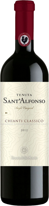 Bottle of Chianti Classico DOCG Tenuta Sant'Alfonso from Rocca delle Macìe