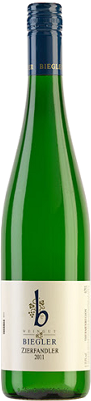 Bottle of Zierfandler Badener Weg from Weingut Biegler