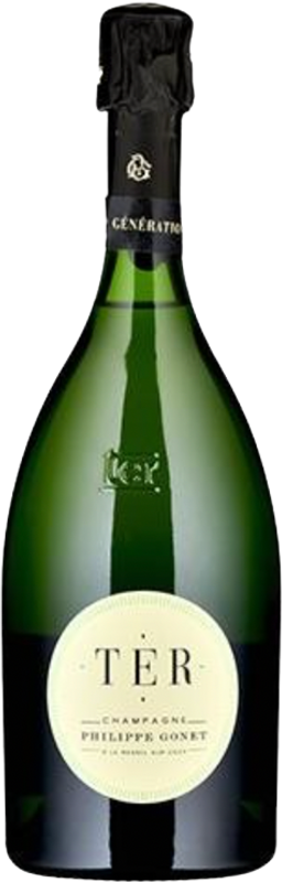 Bottiglia di Champagne Brut TER Blanc AOC di Philippe Gonet