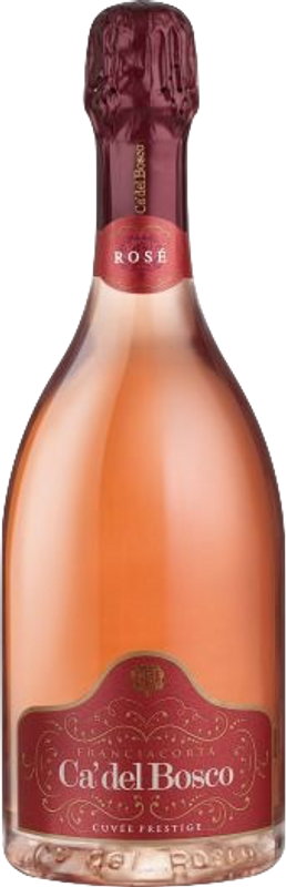 Bottiglia di Franciacorta Rosé DOCG Cuvée Prestige di Ca' Del Bosco