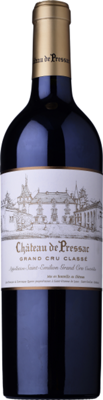 Bouteille de Chateau de Pressac Grand Cru Classé de St-Emilion AOC de Château de Pressac