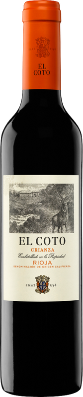 Bottle of El Coto Rioja Crianza DOCa from El Coto de Rioja