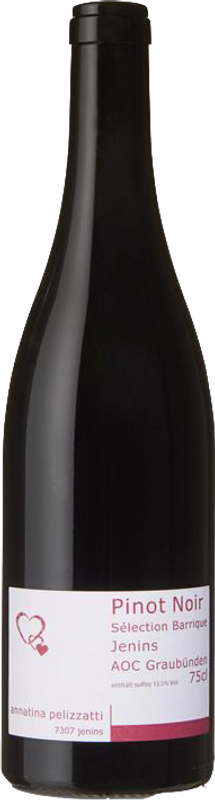 Bottle of Pinot Noir Barrique AOC from Annatina Pelizzatti