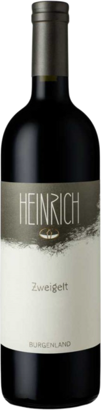 Flasche Zweigelt Burgenland Österreichischer Qualitätswein von J. Heinrich
