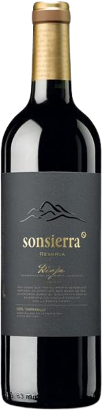 Bottle of Rioja Sonsierra Reserva DOCa from Bodegas Sonsierra
