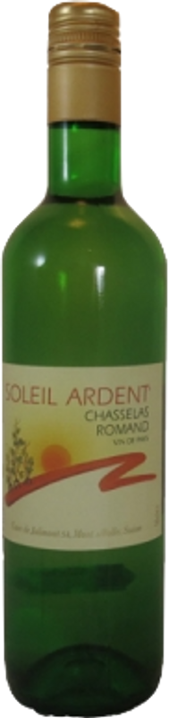 Bottle of Soleil Ardent Chasselas Romand VdP from Cave de Jolimont