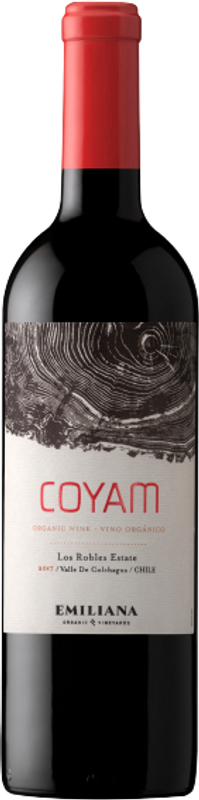 Bottle of Coyam Grand Cru Colchagua Valley DO from Emiliana Organic Vineyards