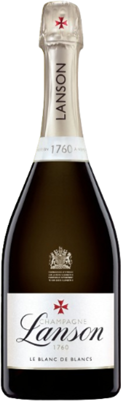 Bottiglia di Le Blanc de Blancs Brut di Champagne Lanson