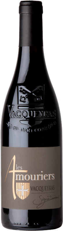 Flasche Vacqueyras Signature Vallée du Rhône AOC von Domaine des Amouriers