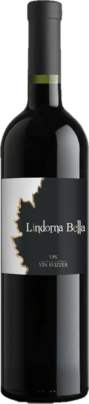 Bottiglia di Lindorna Bella rot Vin de Pays Suisse di Komminoth Weine