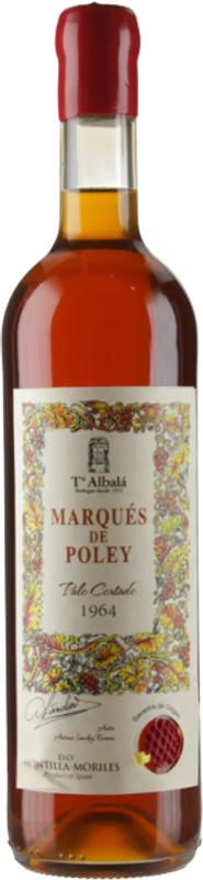 Bottle of Palo Cortado Marques de Poley from Bodegas Toro Albala
