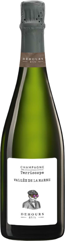 Bottle of Dehours Champagne Terriscope Rive Droite Brut from Dehours