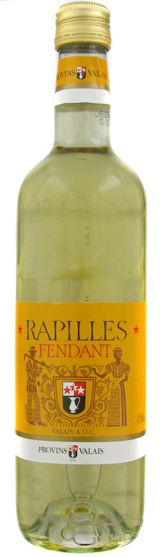 Bottiglia di Fendant du Valais AOC Rapilles di Provins