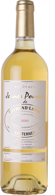 Image of Château Raymond-Lafon Jeunes Pousses De Raymond-Lafon 2eme Vin Sauternes - 75cl - Bordeaux, Frankreich