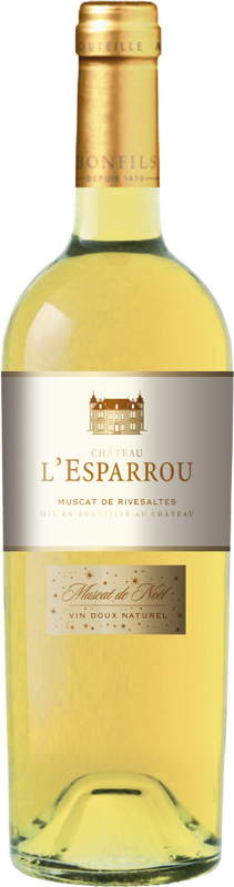 Bottiglia di Château l'Esparrou Muscat de Noël di Bonfils