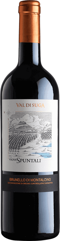 Bottle of Vigna Spuntali Brunello di Montalcino DOCG from Val di Suga