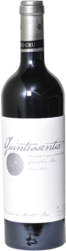 Bottiglia di Quintessentia Vin de Paille Chablais AOC di Domaine Du Montet