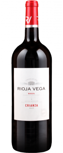 Image of Rioja Vega Crianza Rioja DOCa - 150cl - Oberer Ebro, Spanien bei Flaschenpost.ch