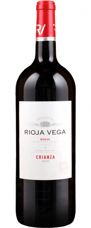 Flasche Crianza Rioja DOCa von Rioja Vega