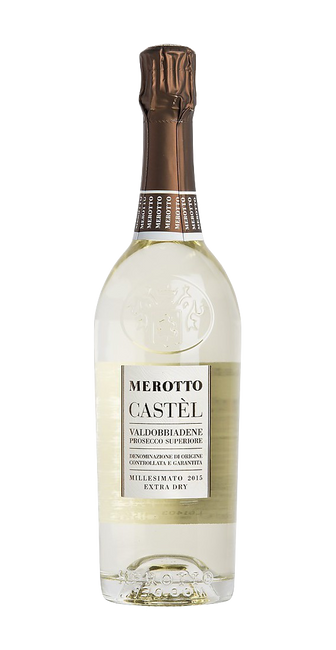 Image of Merotto Castèl Valdobbiadene Prosecco superiore DOCG extra dry - 75cl - Veneto, Italien bei Flaschenpost.ch