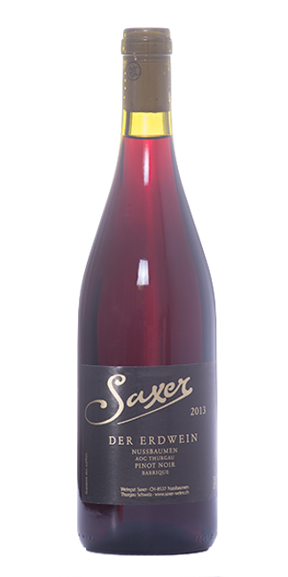 Image of Weingut Saxer Nussbaumen Erdwein Nussbaumen Pinot Noir Barrique - 75cl bei Flaschenpost.ch