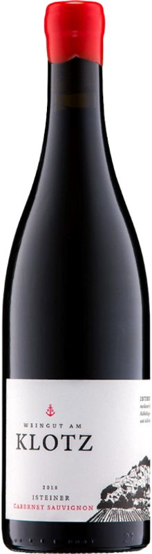 Bottiglia di Isteiner Cabernet Sauvignon Deutscher Qualitätswein di Weingut Am Klotz