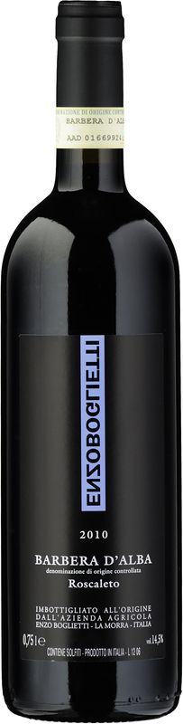 Bottle of Barbera d'Alba Roscaleto DOC from Boglietti Enzo