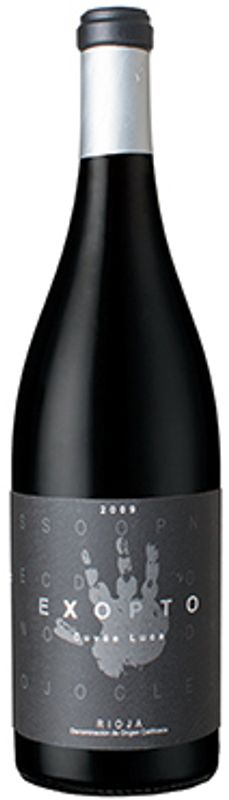 Bottle of Exopto Rioja DOCa from Bodegas Exopto