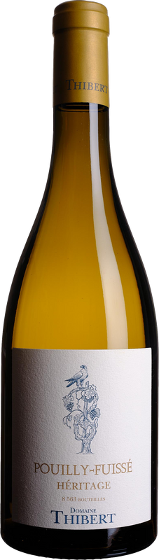 Bottiglia di Vieilles Vignes Blanc Pouilly-Fuisse AOC di Domaine Thibert Père et Fils