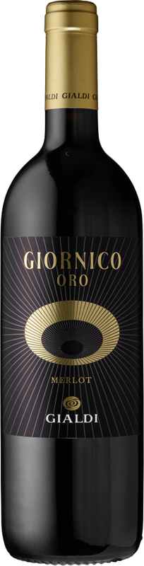 Bottiglia di Merlot Ticino DOC Giornico Oro di Gialdi Vini - Linie Gialdi