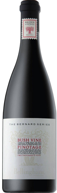 Bottle of Bellingham Bernard Bush Vine Pinotage from Bellingham