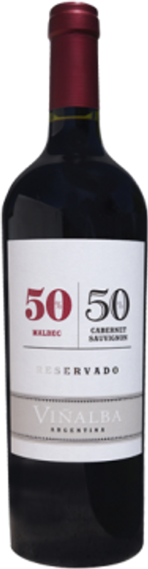 Flasche Viñalba 50/50 Malbec Cabernet Sauvignon von Viñalba