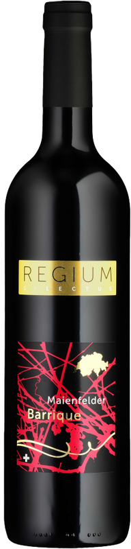 Bottiglia di Barrique Maienfelder Pinot Noir Regium AOC di Nauer