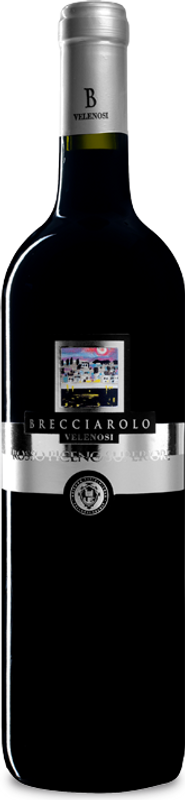 Bottiglia di Brecciarolo Silver Rosso Piceno Superiore di Velenosi Ercole Vitivinicola Ascoli Piceno