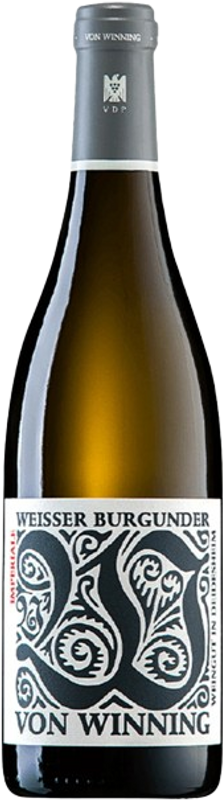 Bottiglia di Imperiale Weisser Burgunder di Weingut von Winning