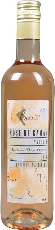 Bottiglia di Rose Gamay Espace Vaudois AOC di Hammel SA