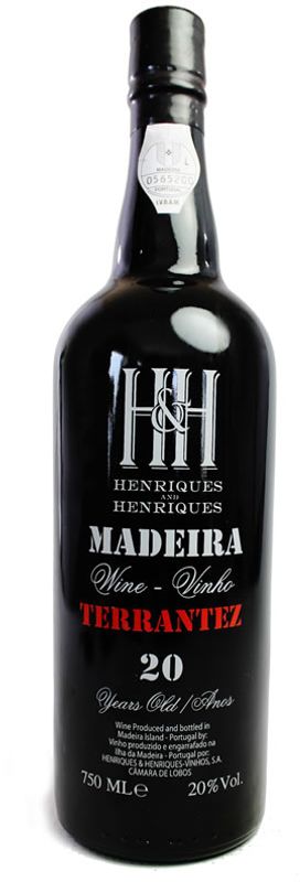 Bottiglia di Terrantez 20 years di Henriques & Henriques