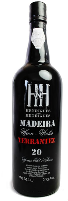 Bouteille de Terrantez 20 years de Henriques & Henriques