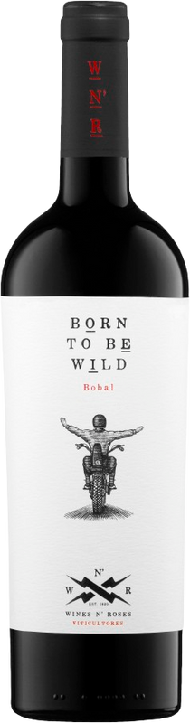 Bottle of Born to be Wild from Wines N'Roses Viticultores