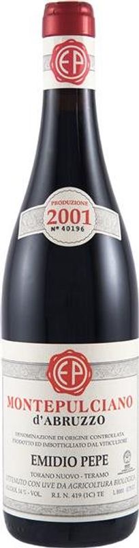 Bottle of Montepulciano d'Abruzzo DOC from Emidio Pepe