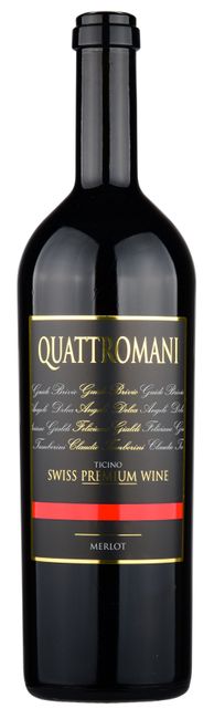 Image of Gialdi Merlot DOC Quattromani - 150cl - Tessin, Schweiz bei Flaschenpost.ch