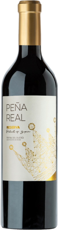 Flasche Peña Real Riserva DO von Bodegas Resalte