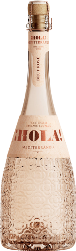 Bottle of HOLA Mediterraneo Brut Rosé from Hola